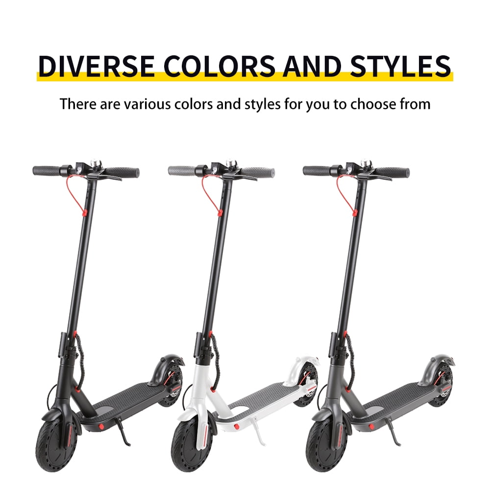 KKA Electric Scooter for Adults,350W Folding E-Scooter Up to 21 Miles Range, 3 Speed Modes, 8.5" Solid Tires, LED Display & Headlight