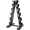 Dumbbell Rack Stand Only 5 Tier, Weight Rack for Dumbbells Compact A-Frame Home Gym Space Saver, 480 LBS Weight Capacity
