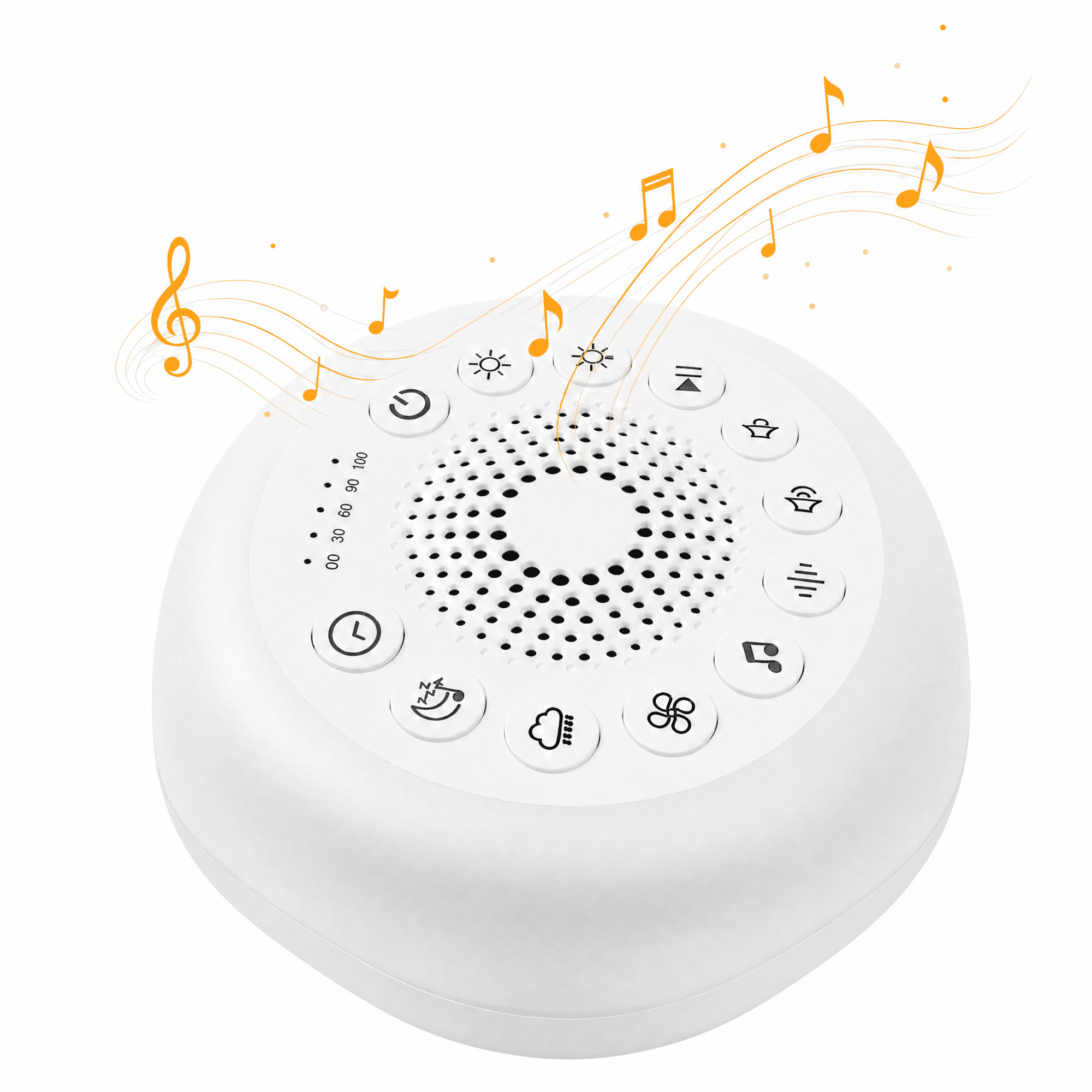 Radsen Sound Machine Night Lights, White Noise Machine with 27 Soothing Sounds, 8 Colors Nightlight and 4 Timer, Sleep Sounds Machine for Baby Kids Adult & Home Office Travel